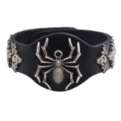 spider PU bracelet