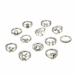 Zodiac ring set