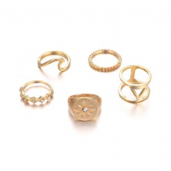 Anise star ring set